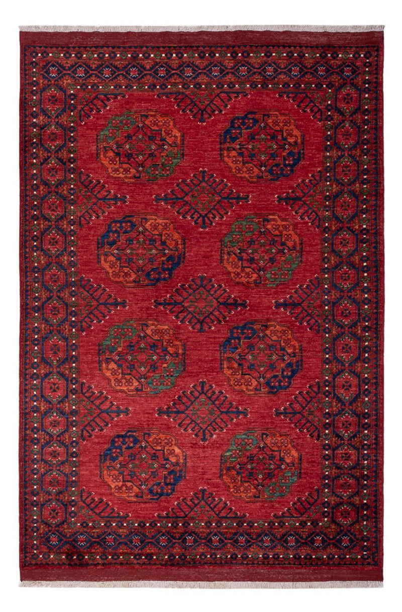 Afghaans tapijt - Kunduz - 239 x 165 cm - rood