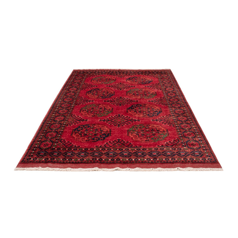 Afghaans tapijt - Kunduz - 239 x 165 cm - rood
