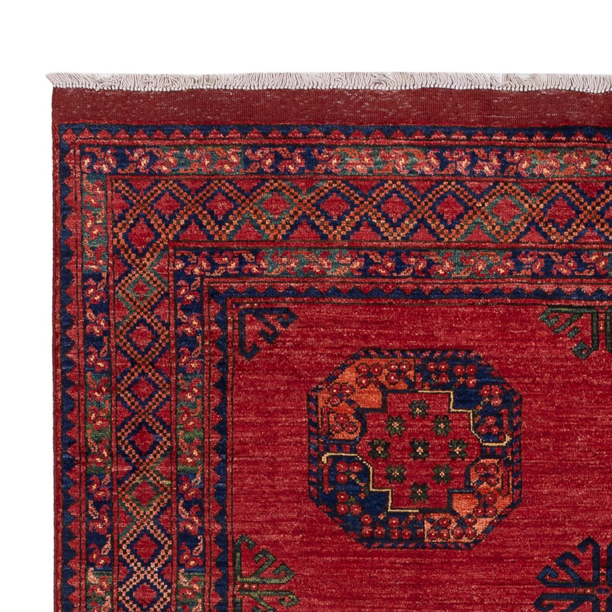 Afghaans tapijt - Kunduz - 246 x 180 cm - rood