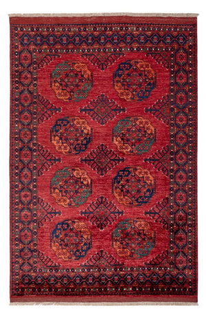 Afghaans tapijt - Kunduz - 234 x 176 cm - rood