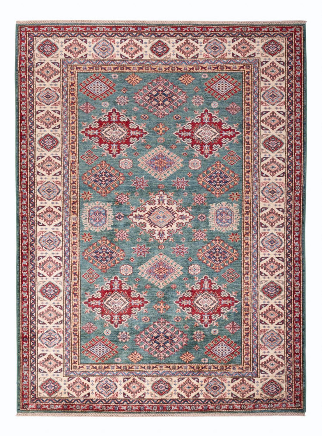 Ziegler Tapijt - Kazak - 241 x 176 cm - groen