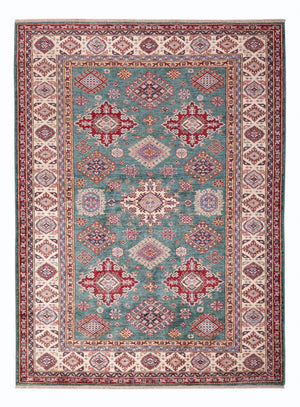 Ziegler Tapijt - Kazak - 241 x 176 cm - groen