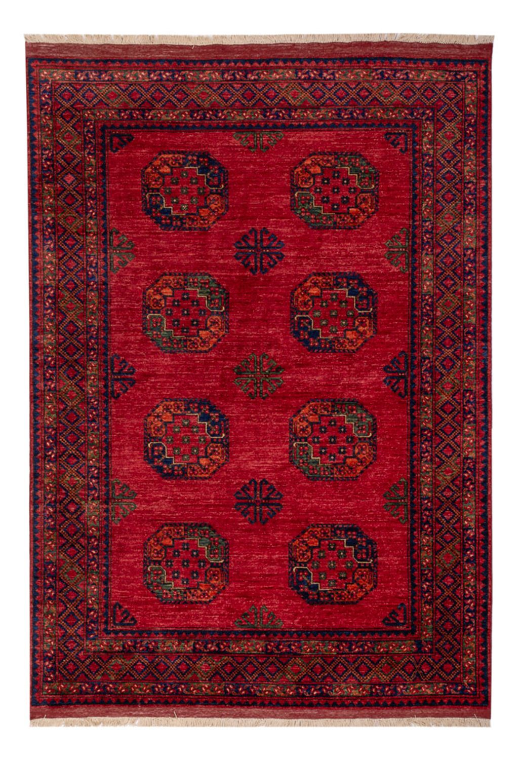 Afghaans tapijt - Kunduz - 242 x 171 cm - rood