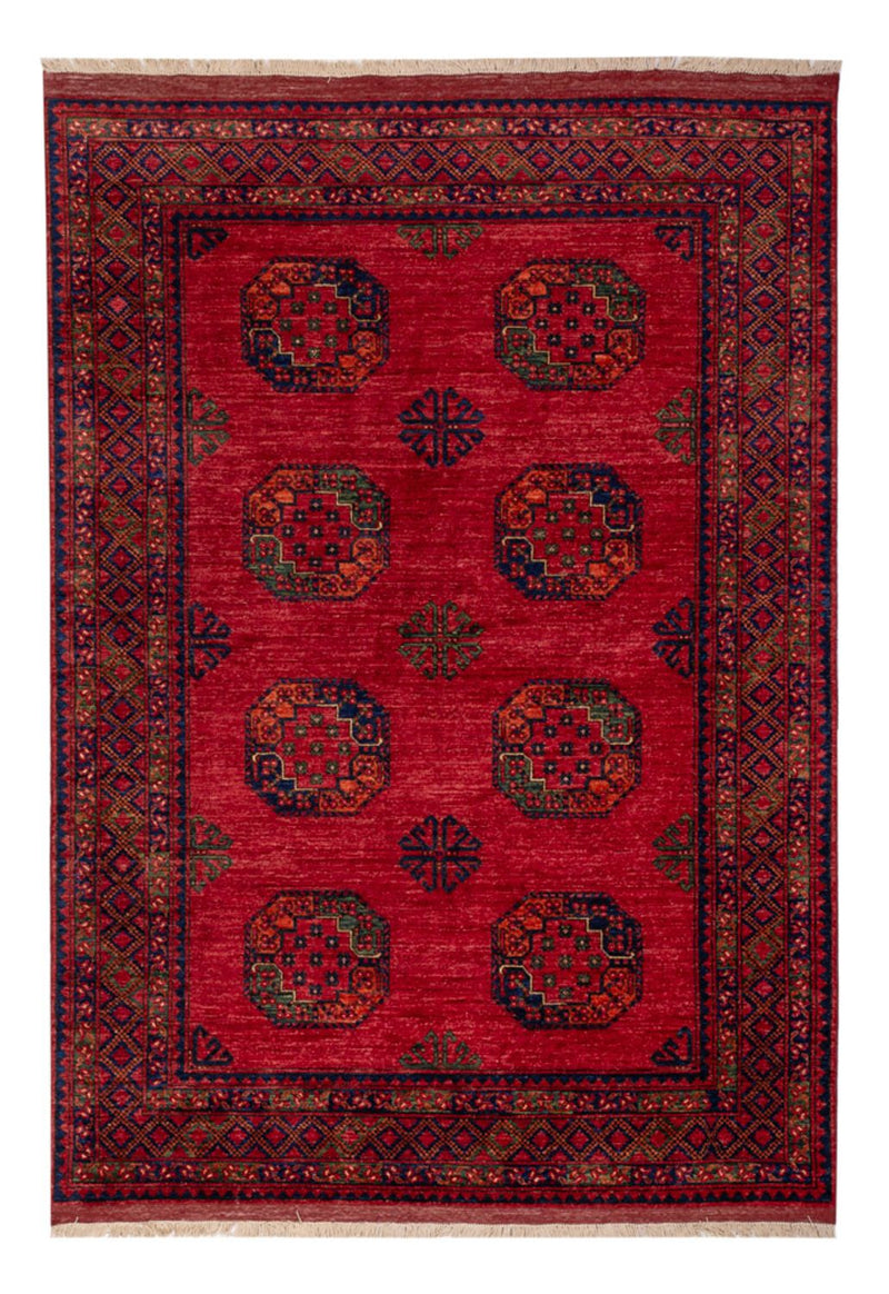 Afghaans tapijt - Kunduz - 242 x 171 cm - rood