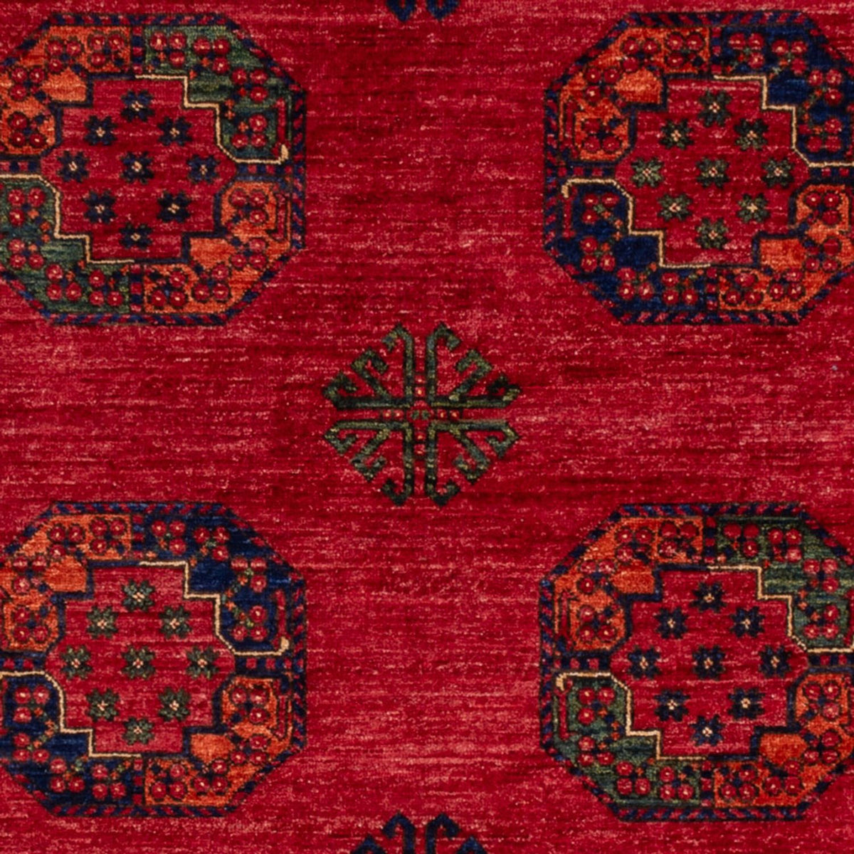 Afghaans tapijt - Kunduz - 242 x 171 cm - rood