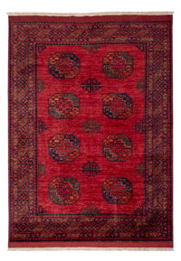 Afghaans tapijt - Kunduz - 241 x 176 cm - rood
