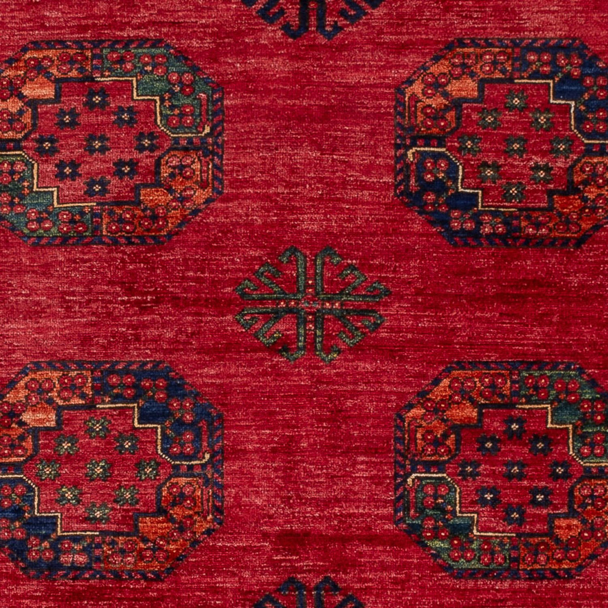 Afghaans tapijt - Kunduz - 241 x 176 cm - rood