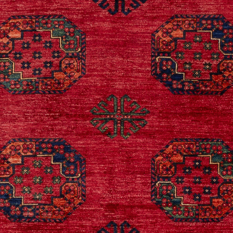 Afghaans tapijt - Kunduz - 241 x 176 cm - rood