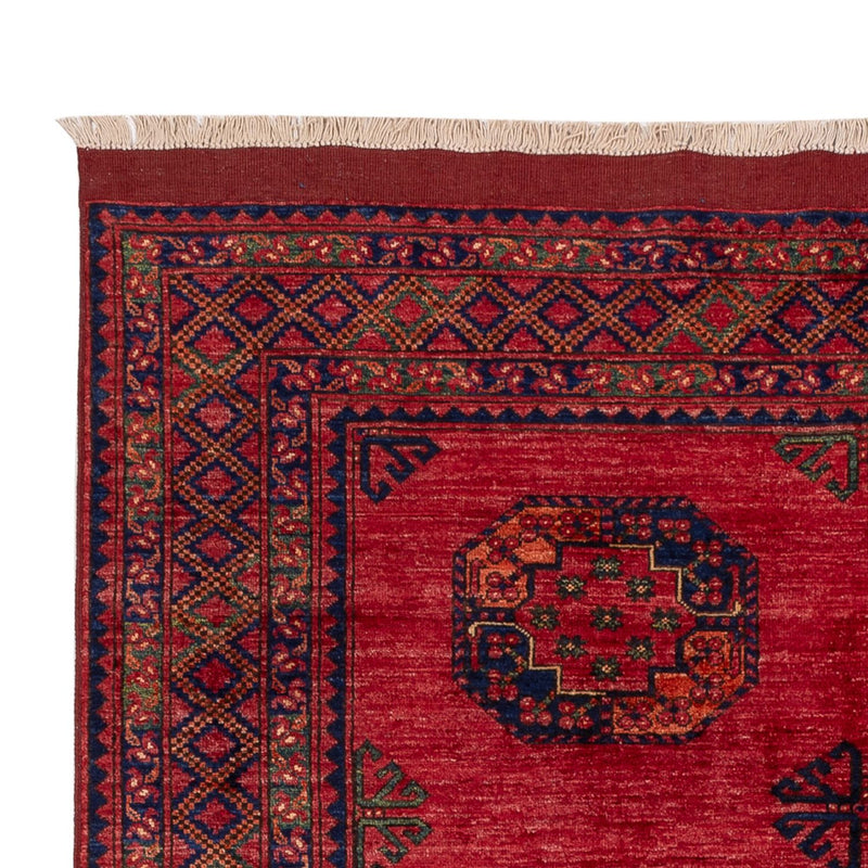 Afghaans tapijt - Kunduz - 241 x 176 cm - rood