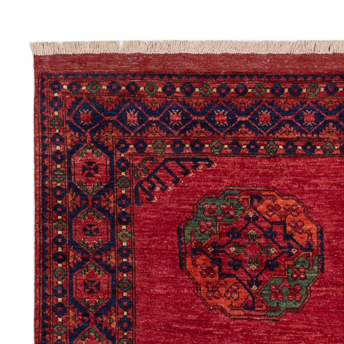 Afghaans tapijt - Kunduz - 244 x 177 cm - rood