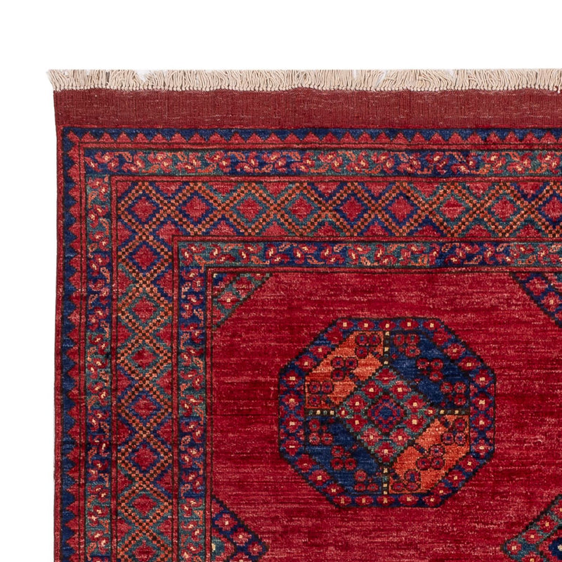 Afghaans tapijt - Kunduz - 243 x 177 cm - rood