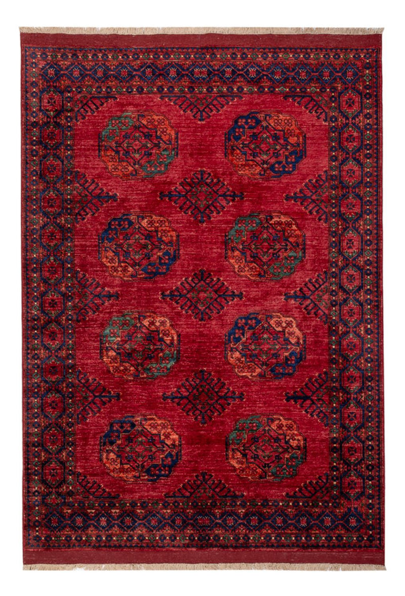 Afghaans tapijt - Kunduz - 241 x 174 cm - rood