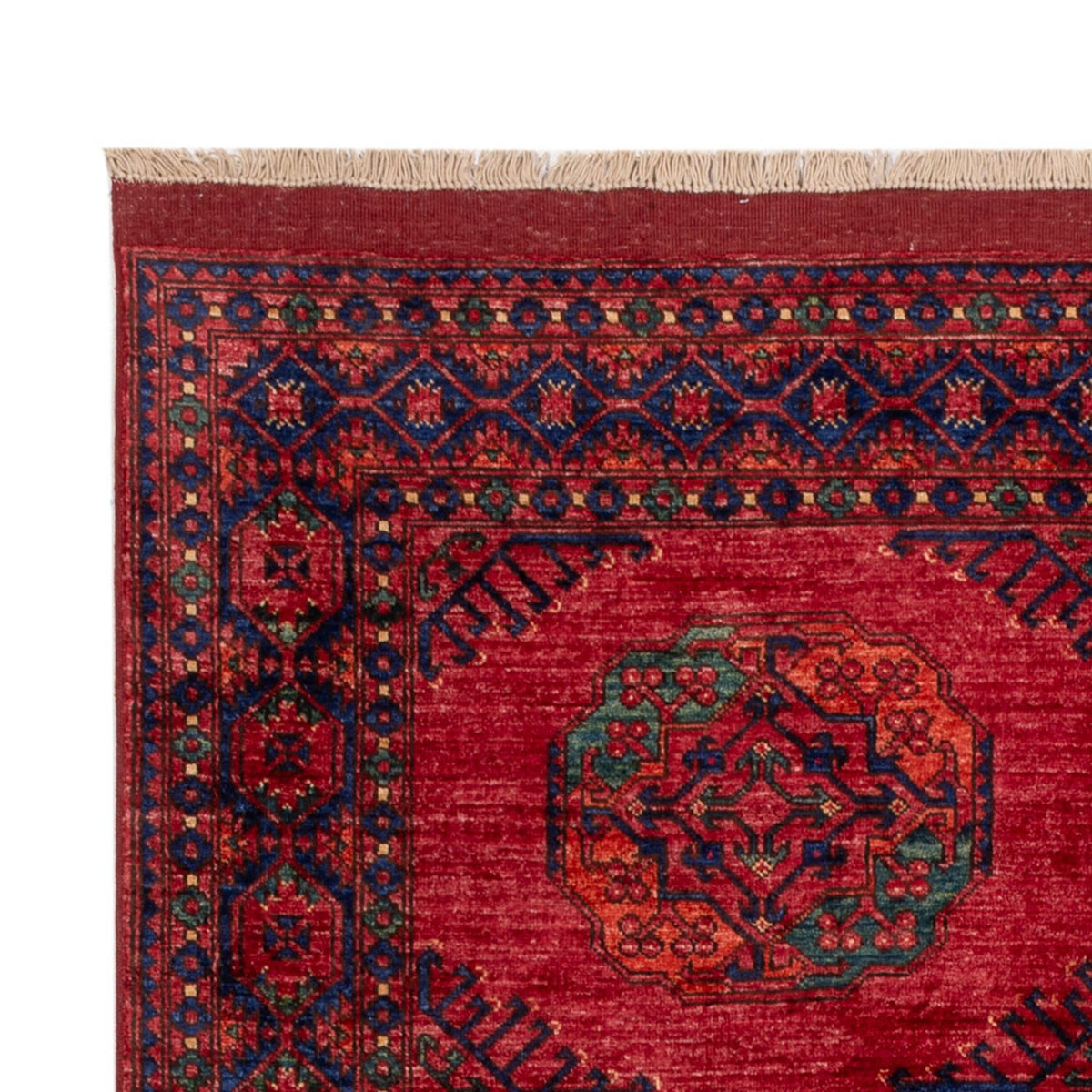 Afghaans tapijt - Kunduz - 241 x 174 cm - rood