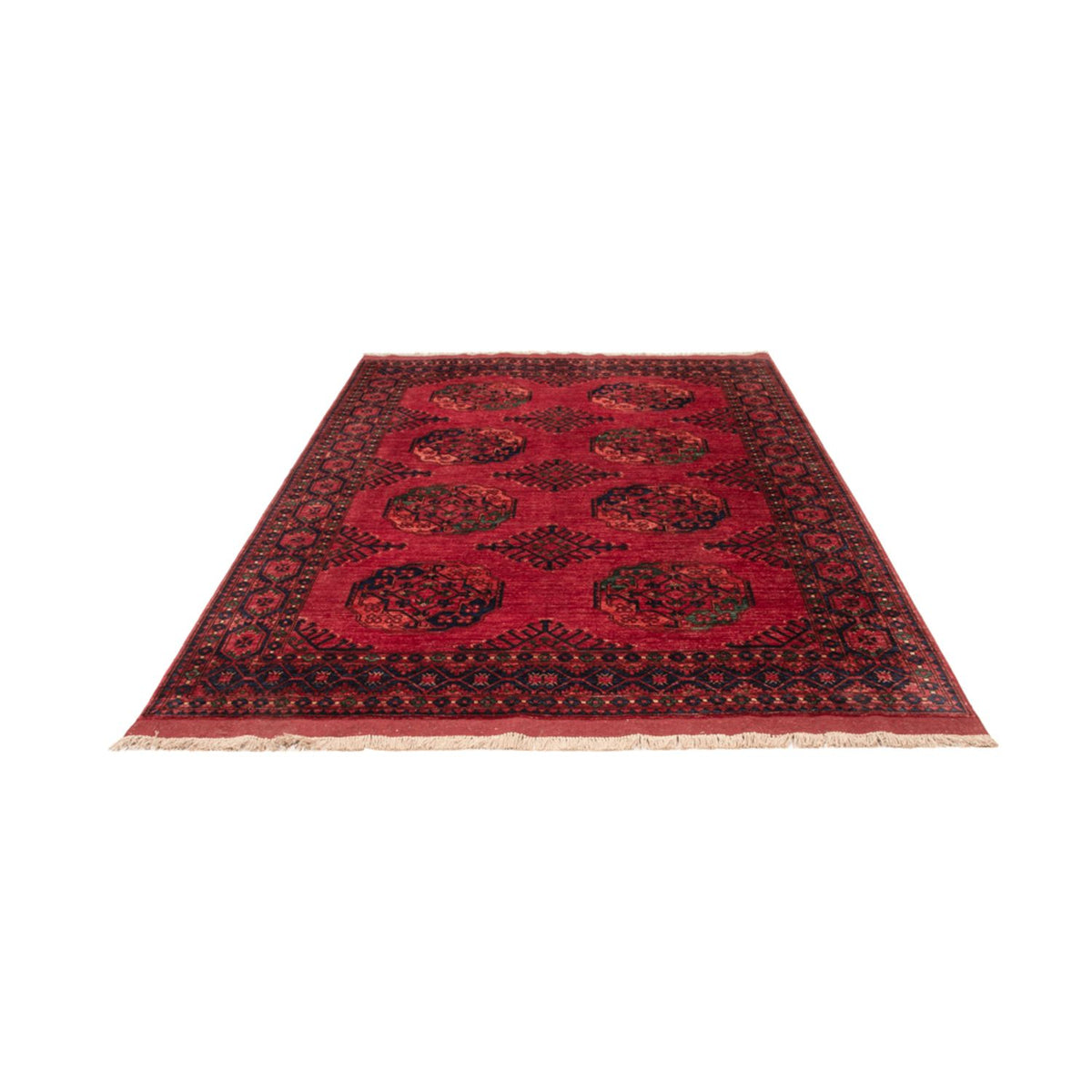 Afghaans tapijt - Kunduz - 241 x 174 cm - rood