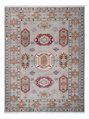 Ziegler Tapijt - Kazak - 233 x 172 cm - grijs