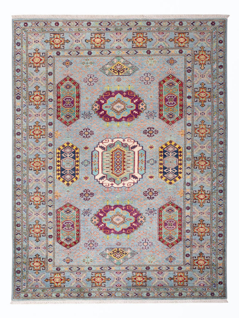 Ziegler Tapijt - Kazak - 233 x 172 cm - grijs
