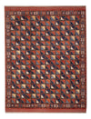 Afghaans tapijt 176x215cm - Oosters Tapijt - Rechthoekig / Meerkleurig / 176 x 215 cm Rechthoekig