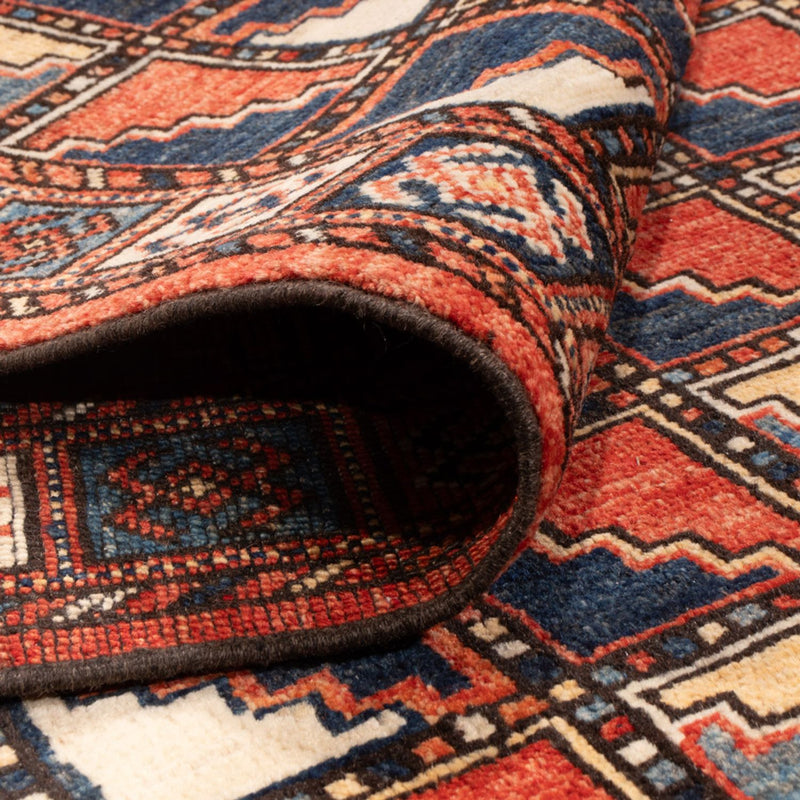 Afghaans tapijt - 215 x 176 cm - veelkleurig