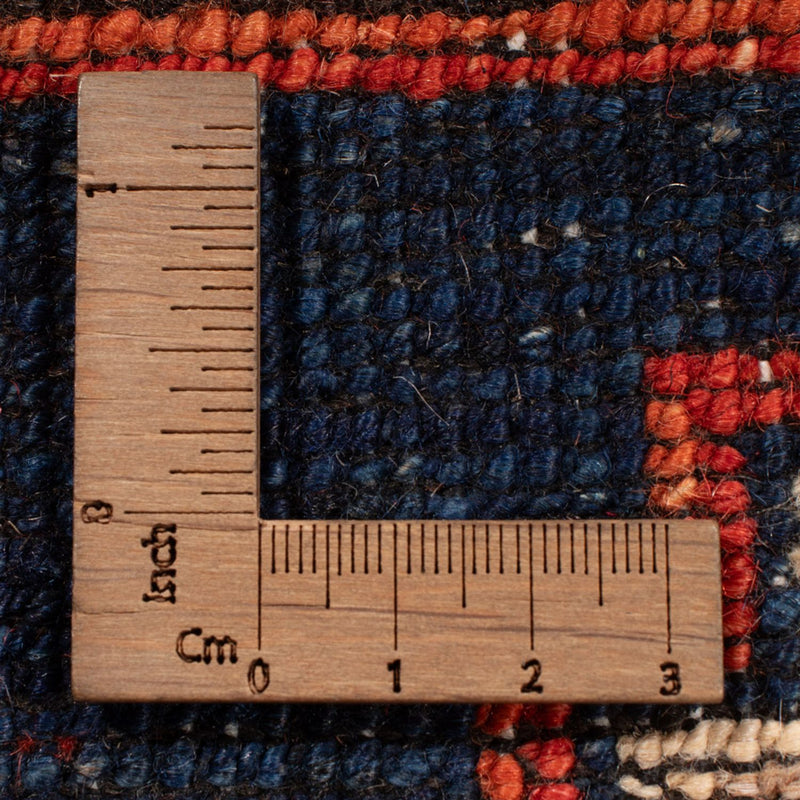 Afghaans tapijt - 215 x 176 cm - veelkleurig