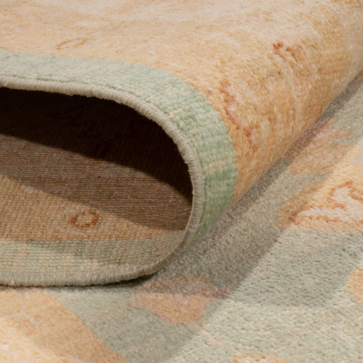 Ziegler tapijt - 287 x 211 cm - turkoois