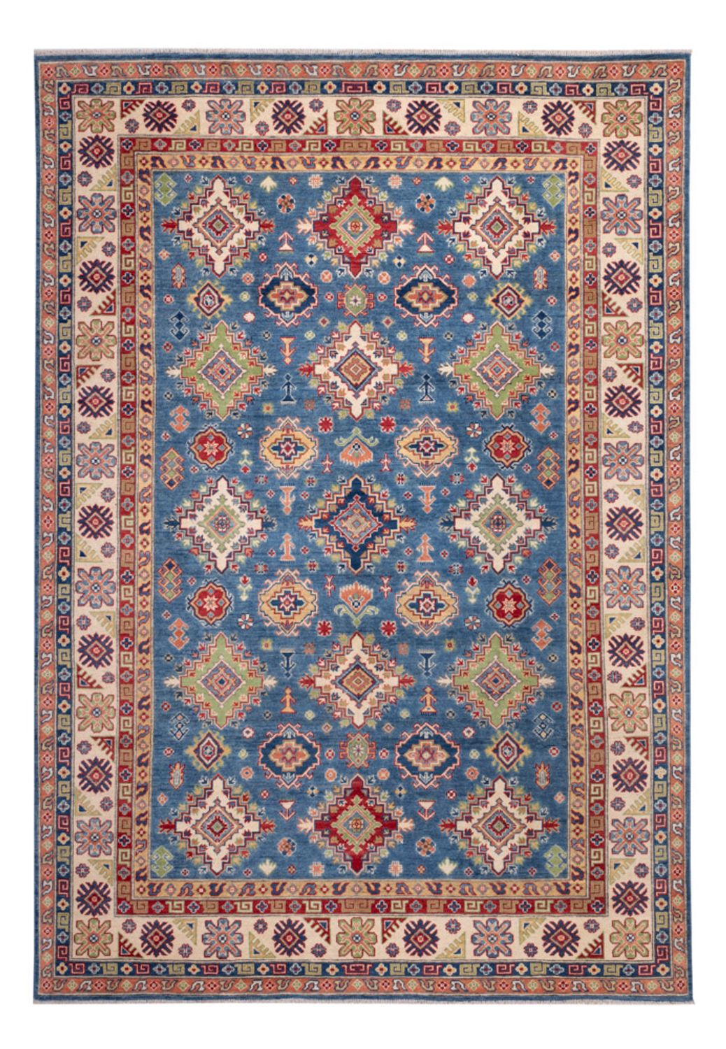 Ziegler Tapijt - Kazak - 296 x 198 cm - blauw
