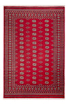 Bukhara Tapijt 206x304cm - Oosters Tapijt - Rechthoekig / Rood / 206 x 304 cm Rechthoekig