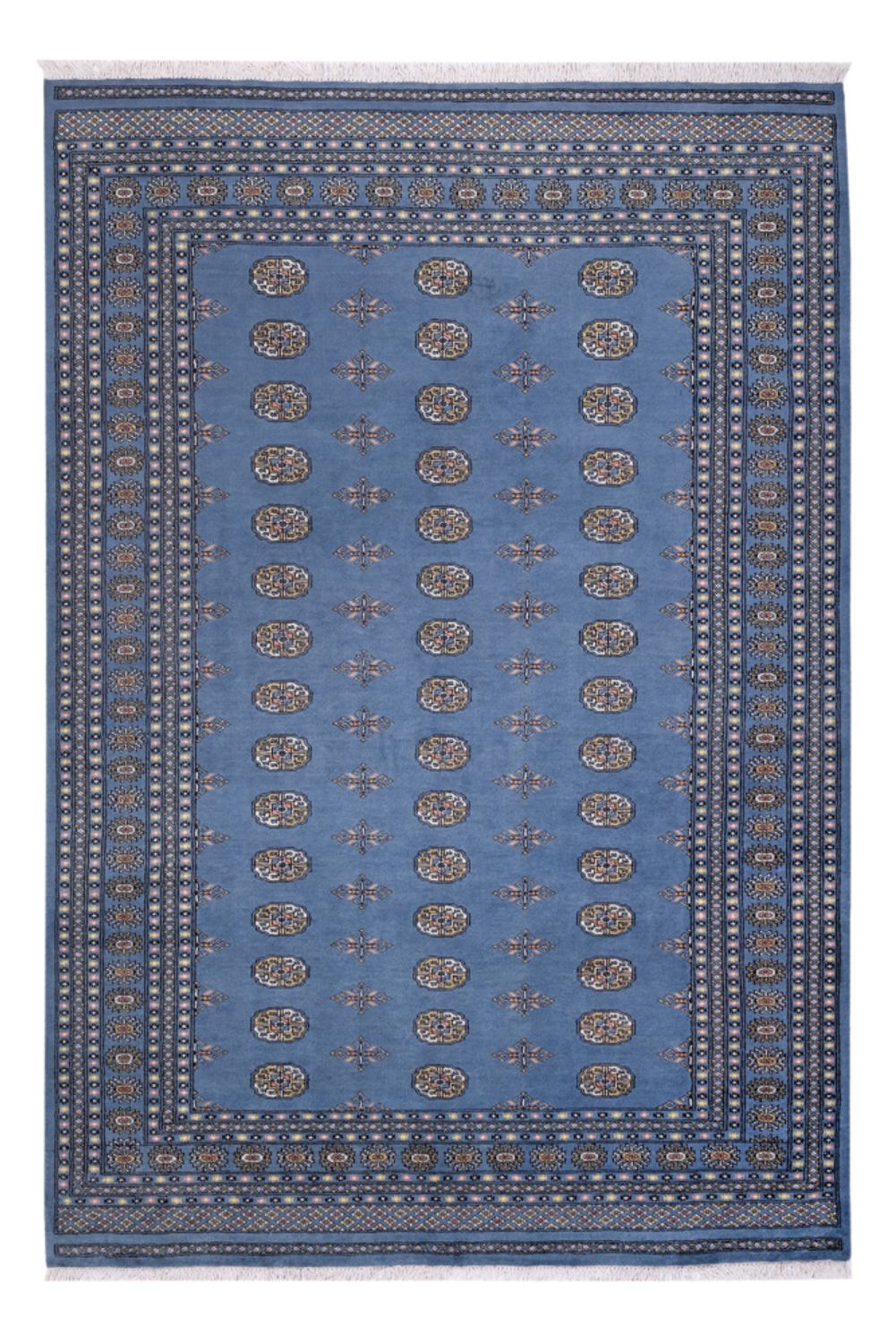Afghaans tapijt - Bukhara - 308 x 206 cm - blauw