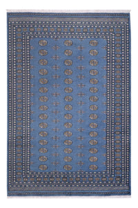Afghaans tapijt - Bukhara - 308 x 206 cm - blauw