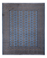 Afghaans tapijt - Bukhara - 307 x 250 cm - blauw