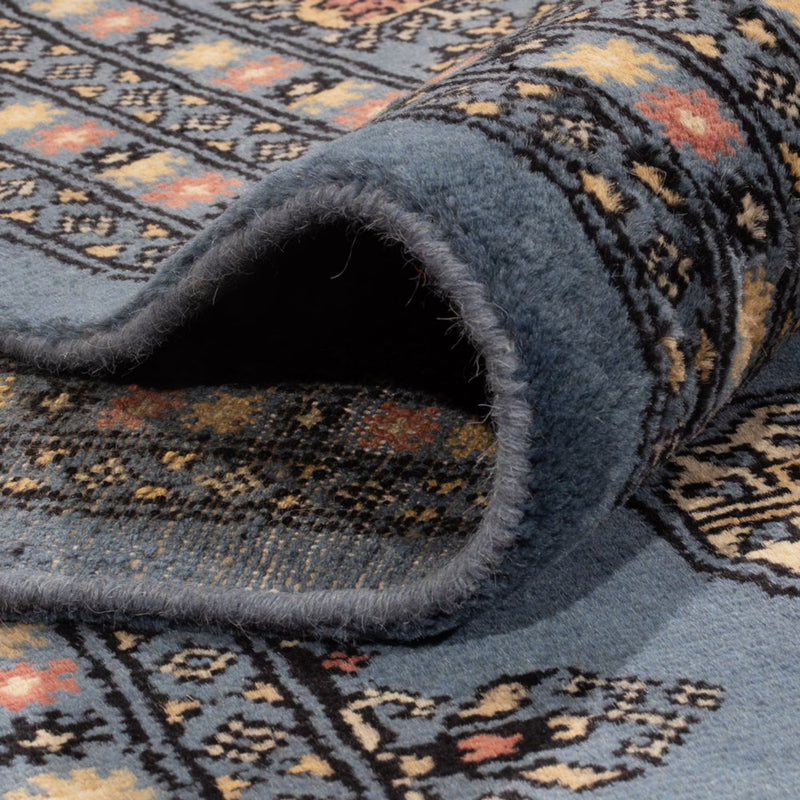 Afghaans tapijt - Bukhara - 307 x 250 cm - blauw