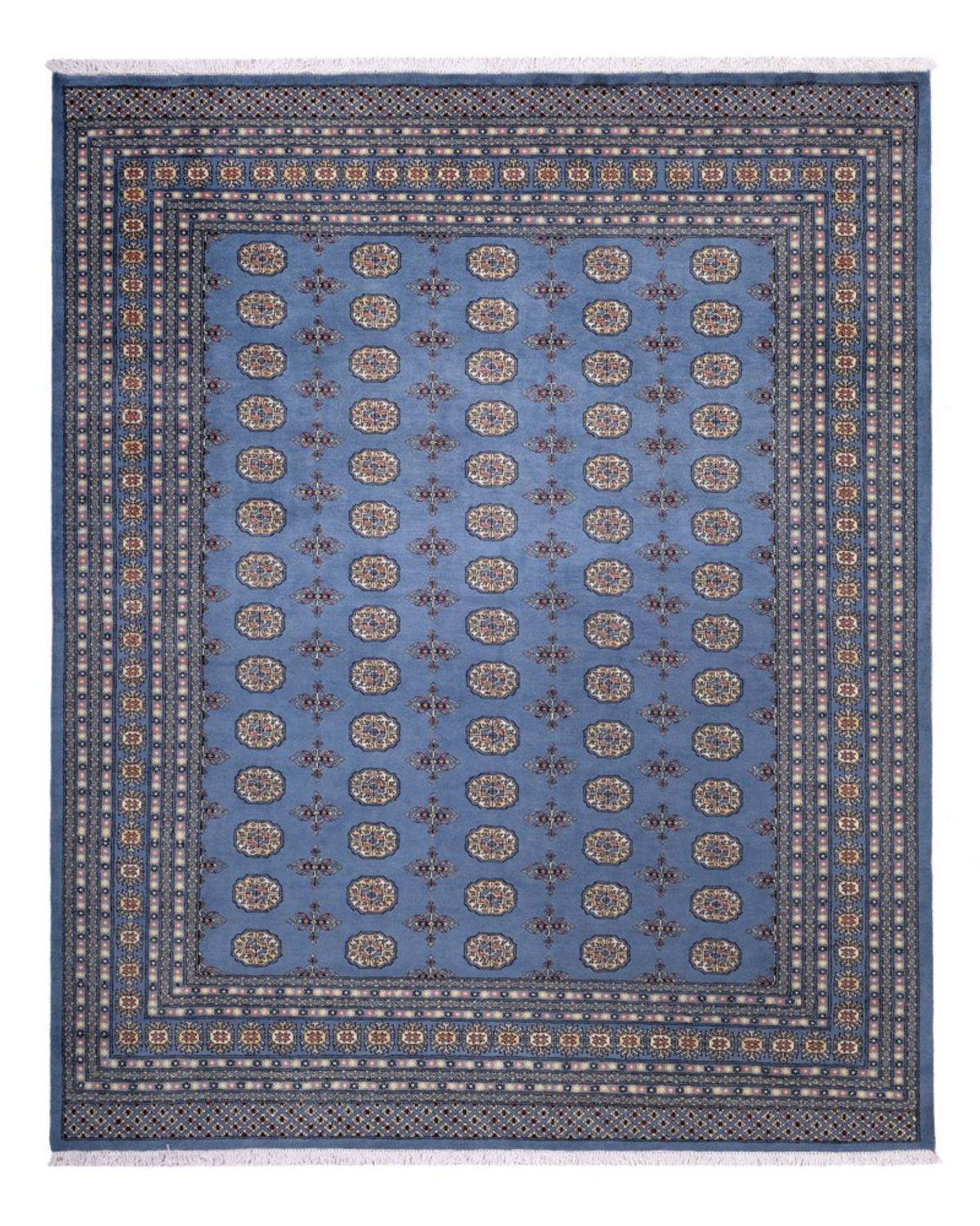 Afghaans tapijt - Bukhara - 305 x 249 cm - blauw