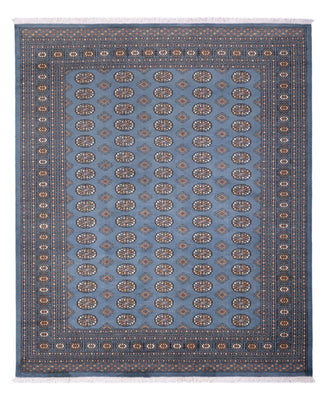 Afghaans tapijt - Bukhara - 305 x 249 cm - lichtblauw