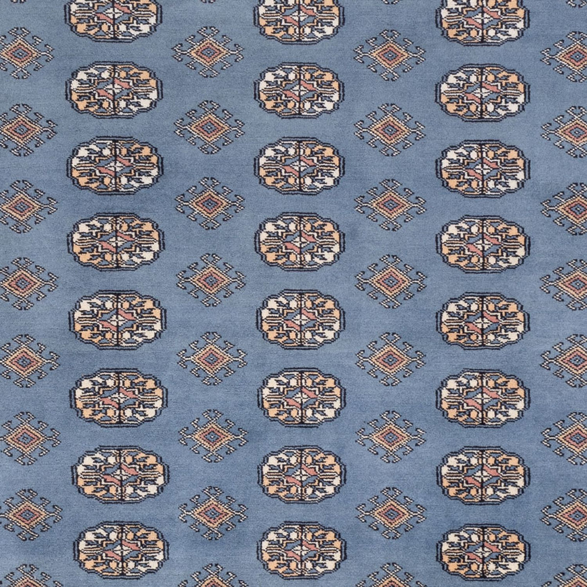 Afghaans tapijt - Bukhara - 305 x 249 cm - lichtblauw