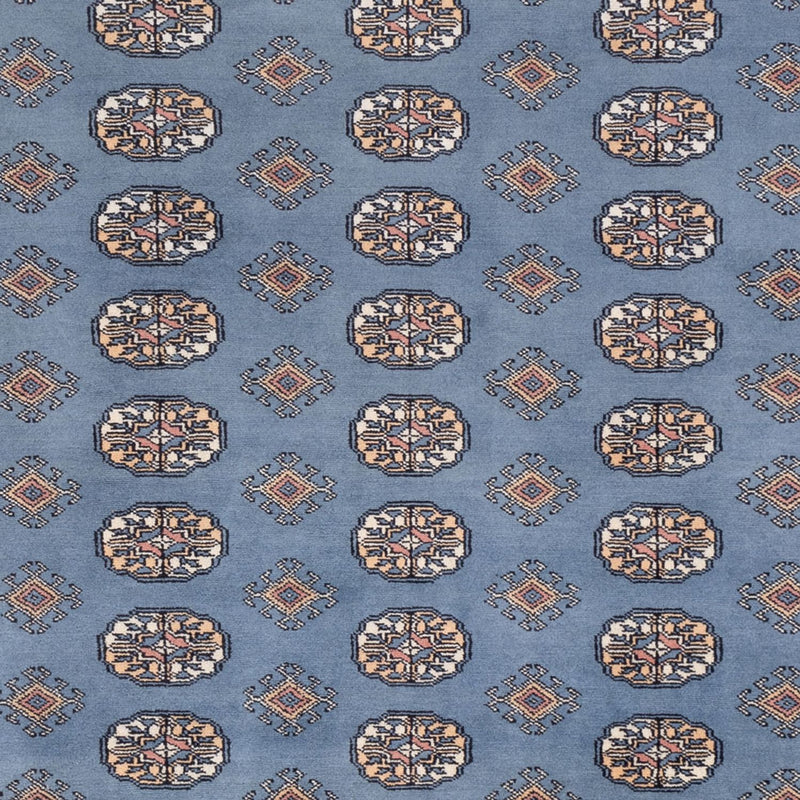 Afghaans tapijt - Bukhara - 305 x 249 cm - lichtblauw