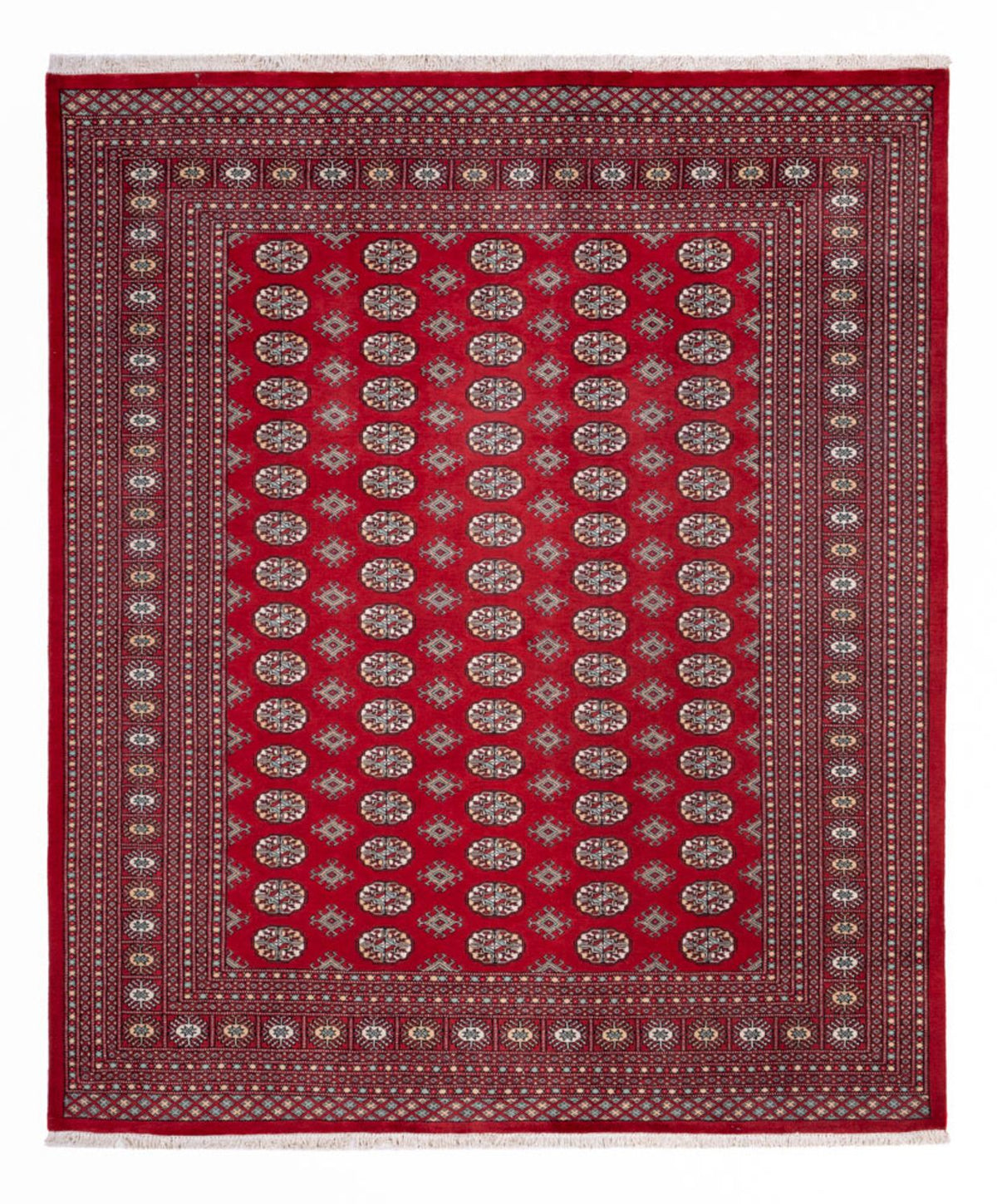 Afghaans tapijt - Bukhara - 296 x 250 cm - rood
