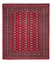 Afghaans tapijt - Bukhara - 296 x 250 cm - rood