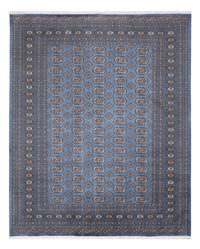 Afghaans tapijt - Bukhara - 309 x 248 cm - zee blauw