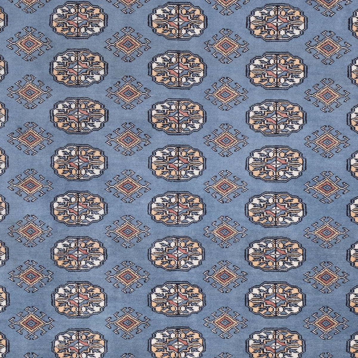 Afghaans tapijt - Bukhara - 309 x 248 cm - zee blauw