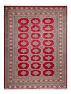 Bukhara Tapijt 220x287cm - Oosters Tapijt - Rechthoekig / Rood / 220 x 287 cm Rechthoekig