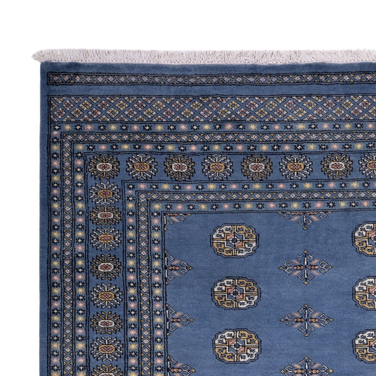 Afghaans tapijt - Bukhara - 305 x 203 cm - blauw