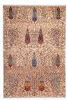 Ariana Tapijt 203x297cm - Oosters Tapijt - Rechthoekig / Donker beige / 203 x 297 cm Rechthoekig