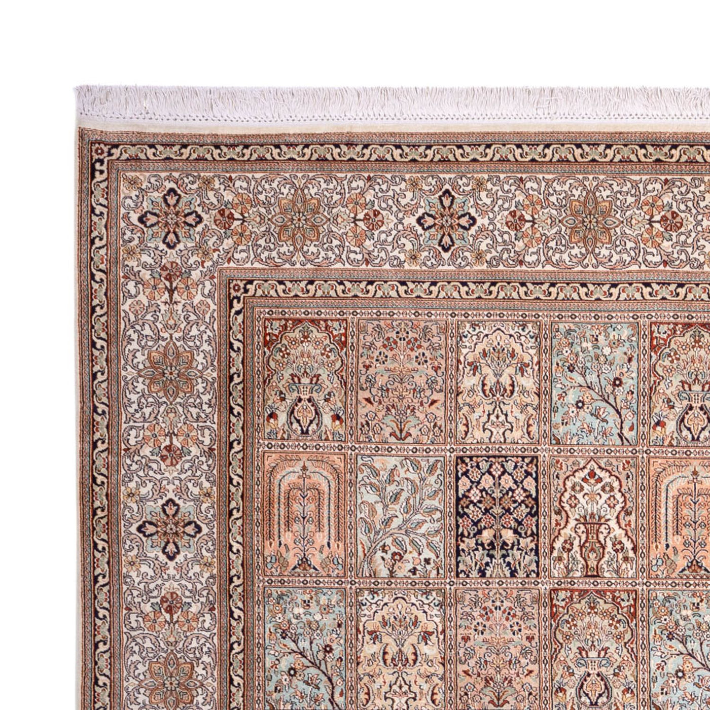 Kasjmir zijde Tapijt 304x246cm - Oosters Tapijt