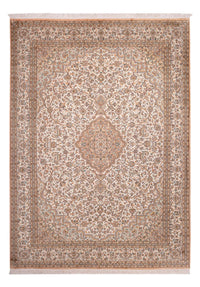 Zijden tapijt - Kashmir Silk - 290 x 205 cm - zand