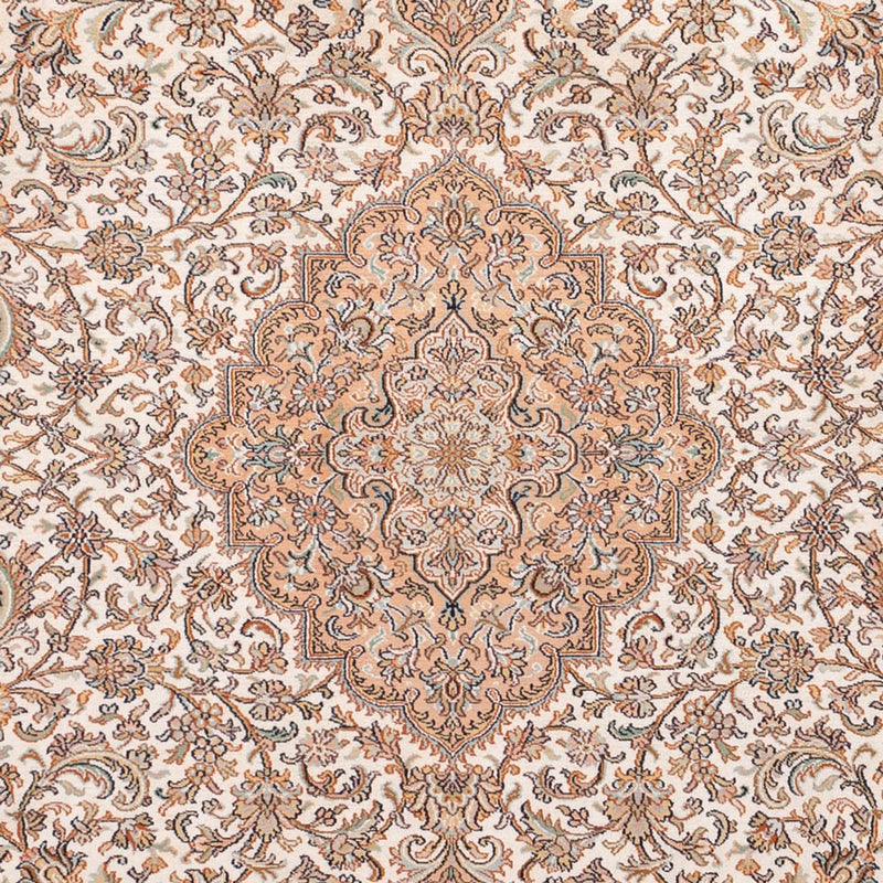 Zijden tapijt - Kashmir Silk - 290 x 205 cm - zand