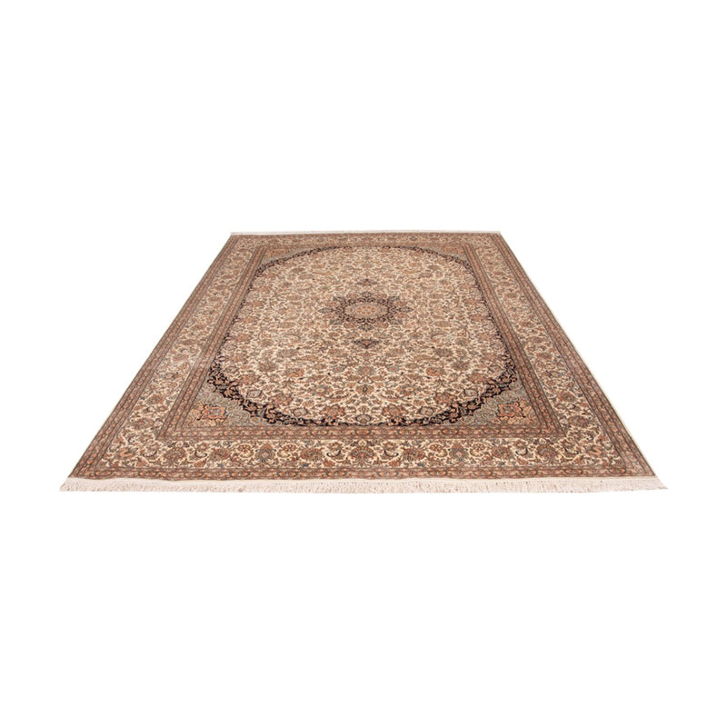 Zijden tapijt - Kashmir Silk - 309 x 217 cm - zand