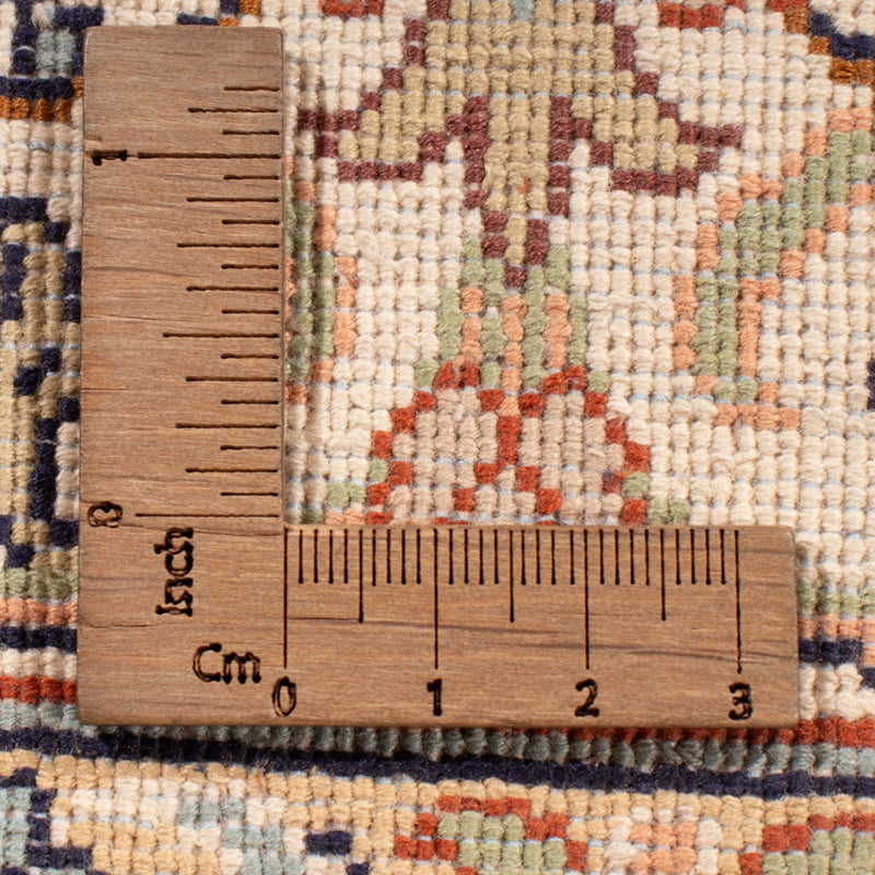 Zijden tapijt - Kashmir Silk - 326 x 216 cm - donker beige