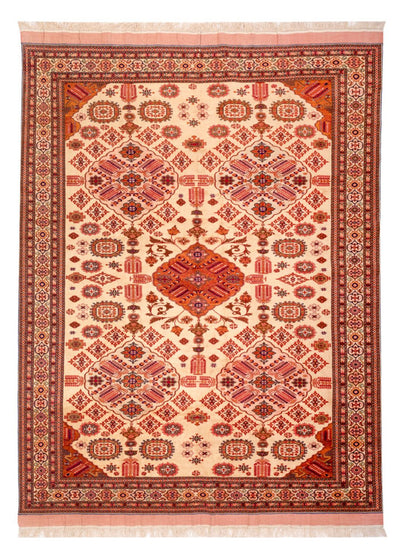 Afghaanse zijde Tapijt 217x288cm - Oosters Tapijt