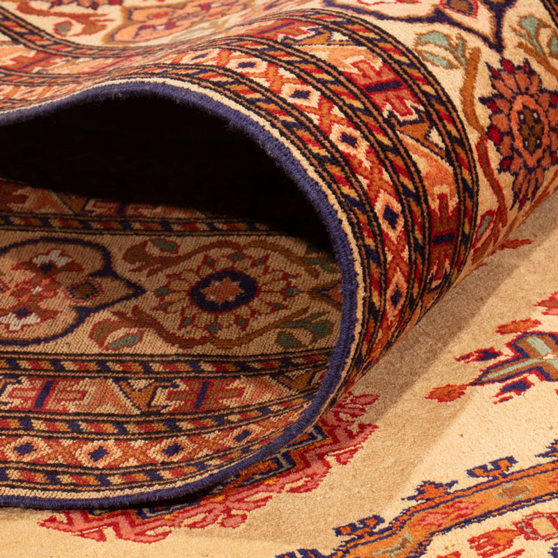 Zijden tapijt - Afghaanse zijde - 288 x 217 cm - licht rood