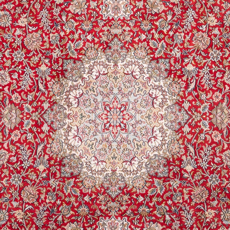 Zijden tapijt - Kashmir Silk - 303 x 220 cm - rood