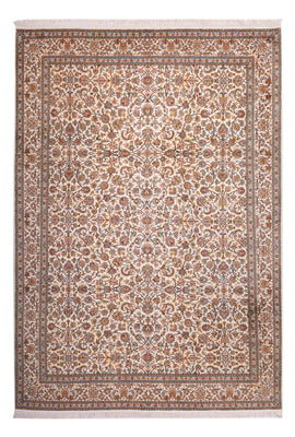 Zijden tapijt - Kashmir Silk - 305 x 213 cm - zand